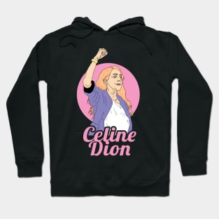 Celine Dion illustration Art Hoodie